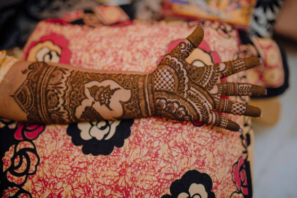 Royal front hand mehndi design